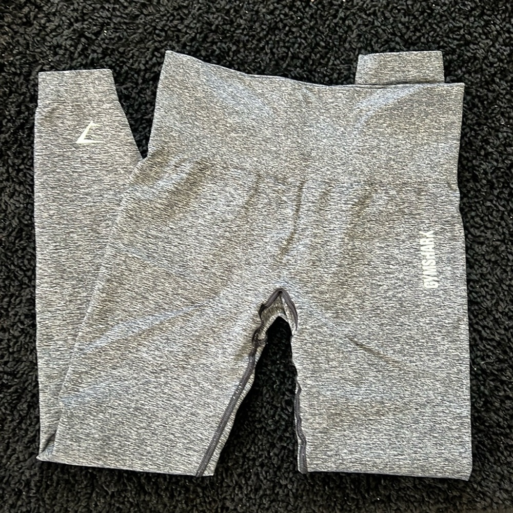 Gymshark grey women’s leggings, practically new.